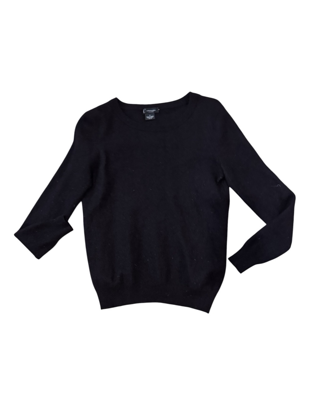 Bloomingdale's Black Crewneck Women's Sweater
